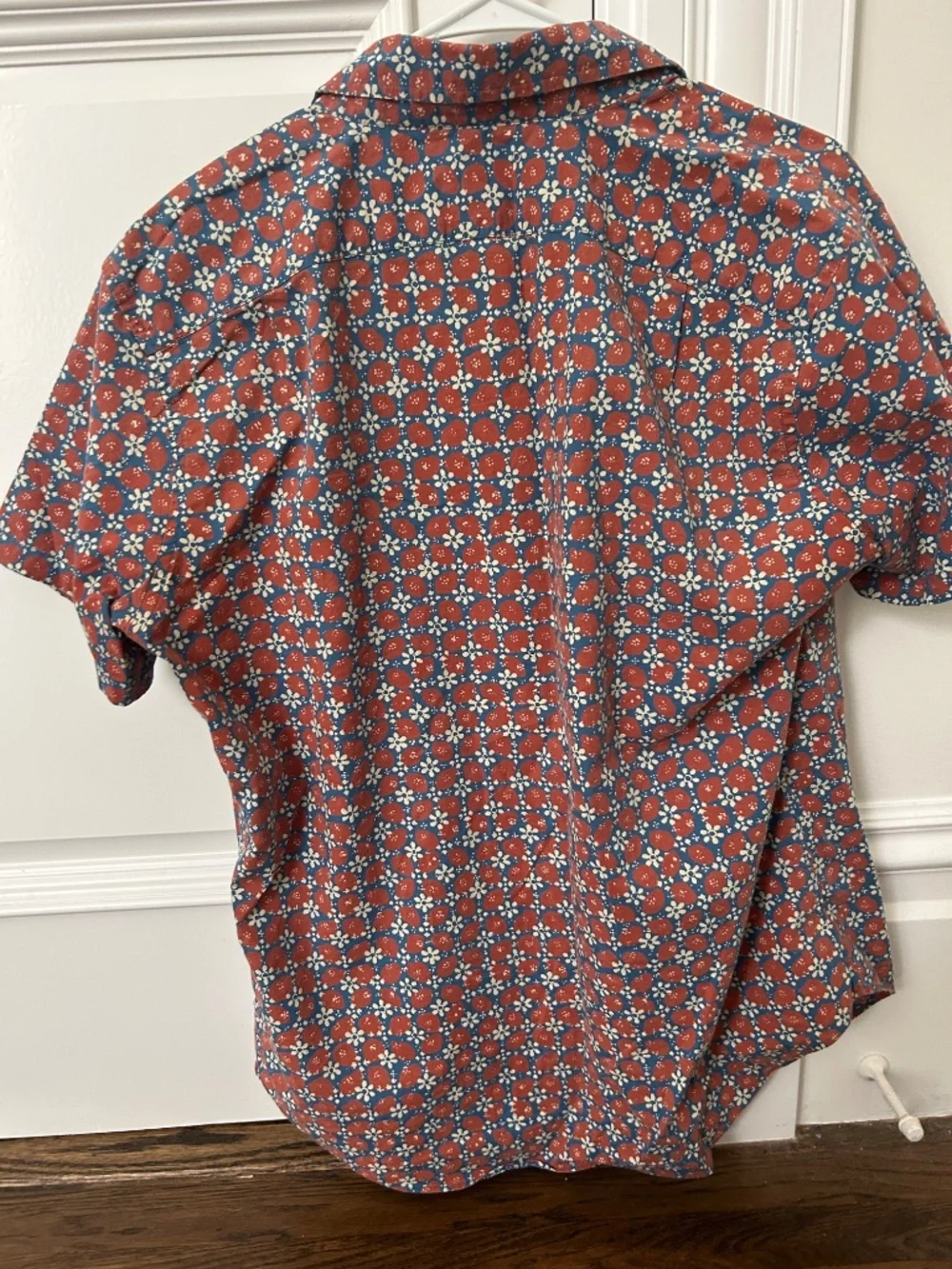 J crew short sleeved shirt